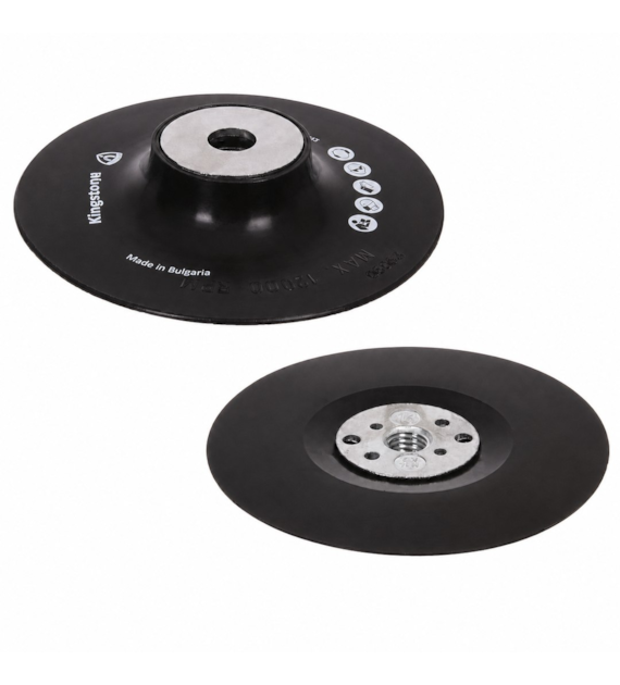 Dysk wsporczy do fibry elast. | guma | fi125mm