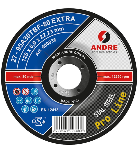 115x6,0  x22,2 | 95A30QBF | ANDRE